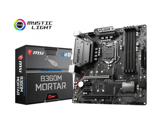 MSI B360M MORTAR MOTHERBOARD